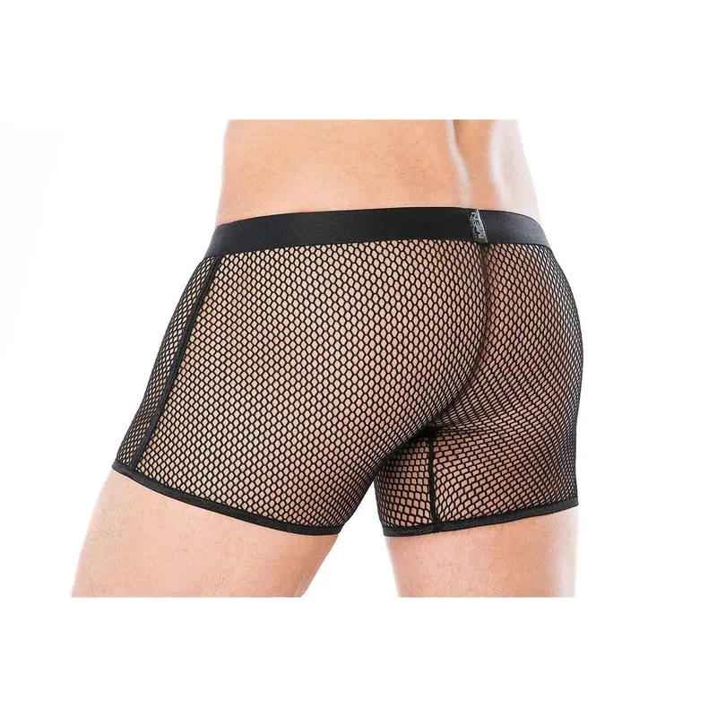 Boxershorts Netz schwarz MC/9008 von Andalea Dessous