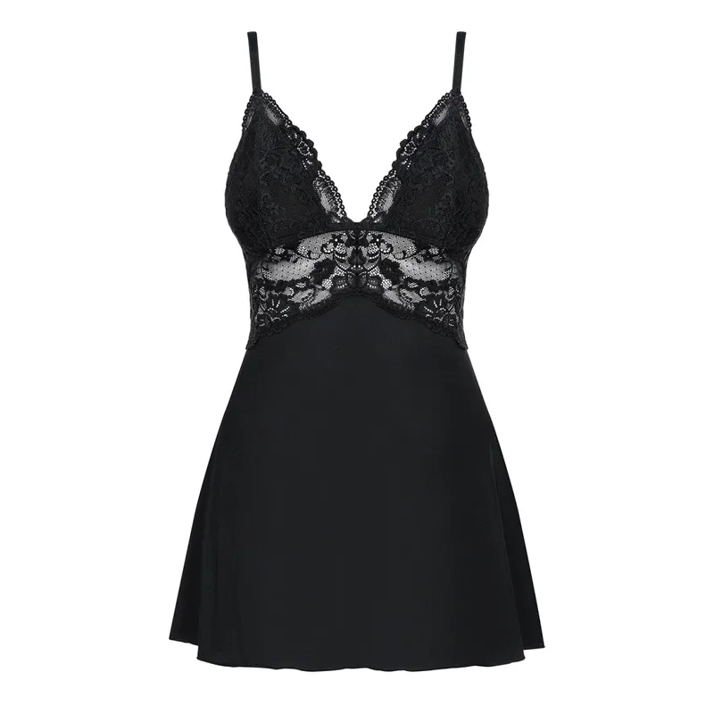 Babydoll 810-BAB-1 schwarz - L/XL