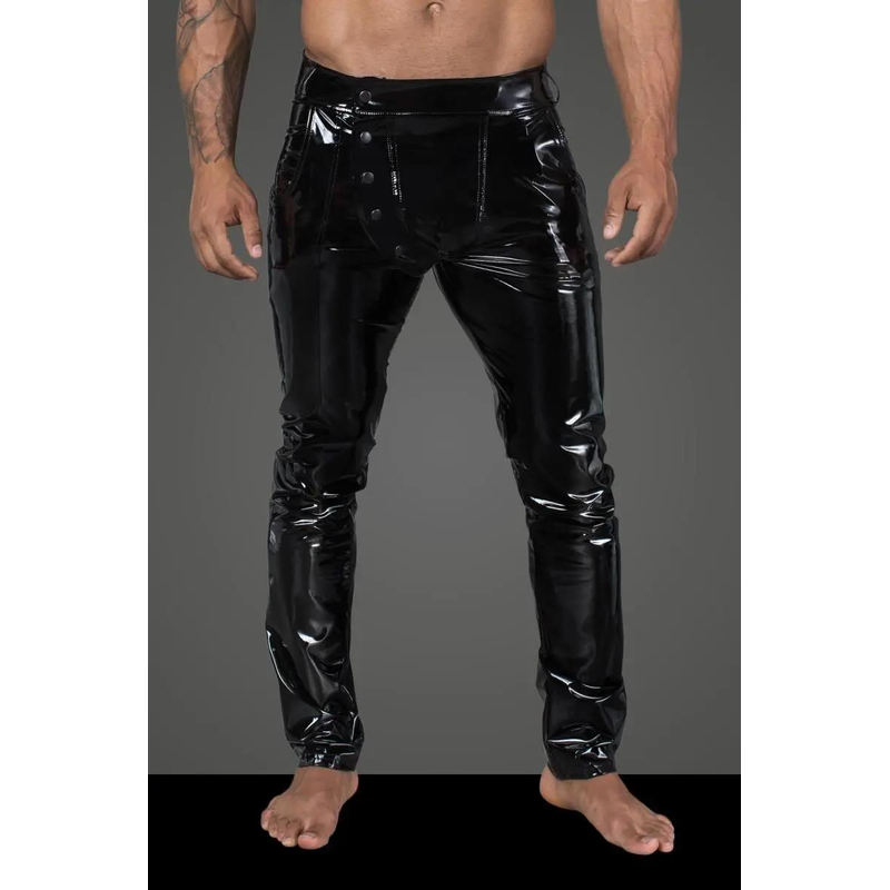 Lange Hose aus elastischem PVC H060 - 3XL