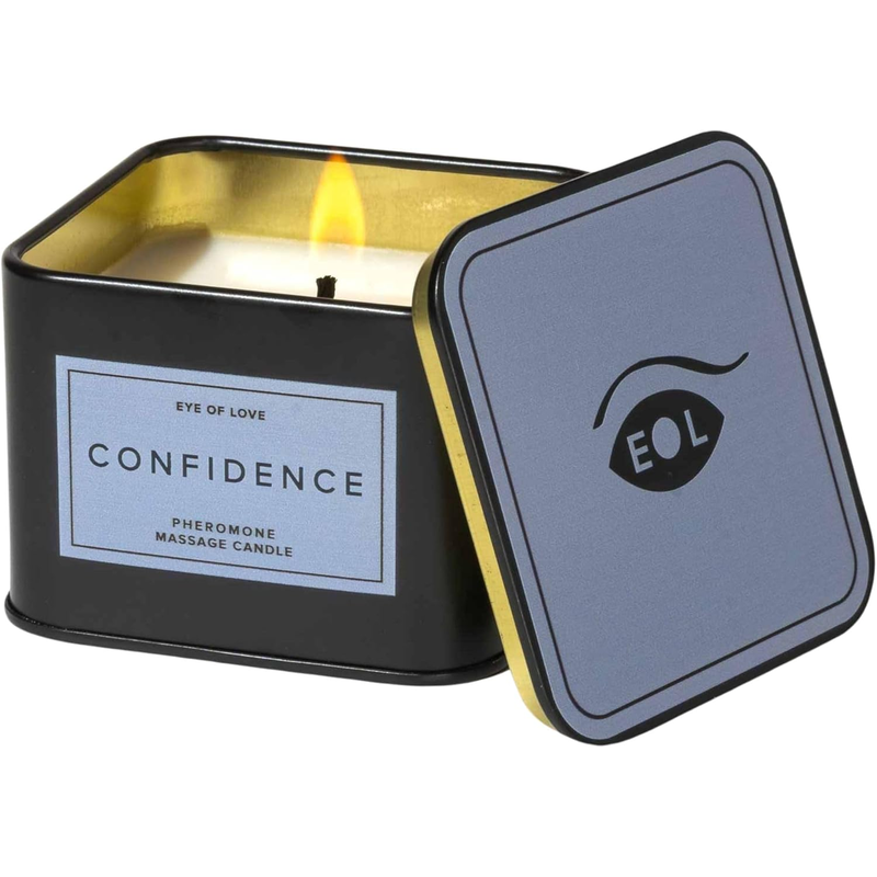 Eye Of Love Confidence Massagekerze für Männer - 150 ml
