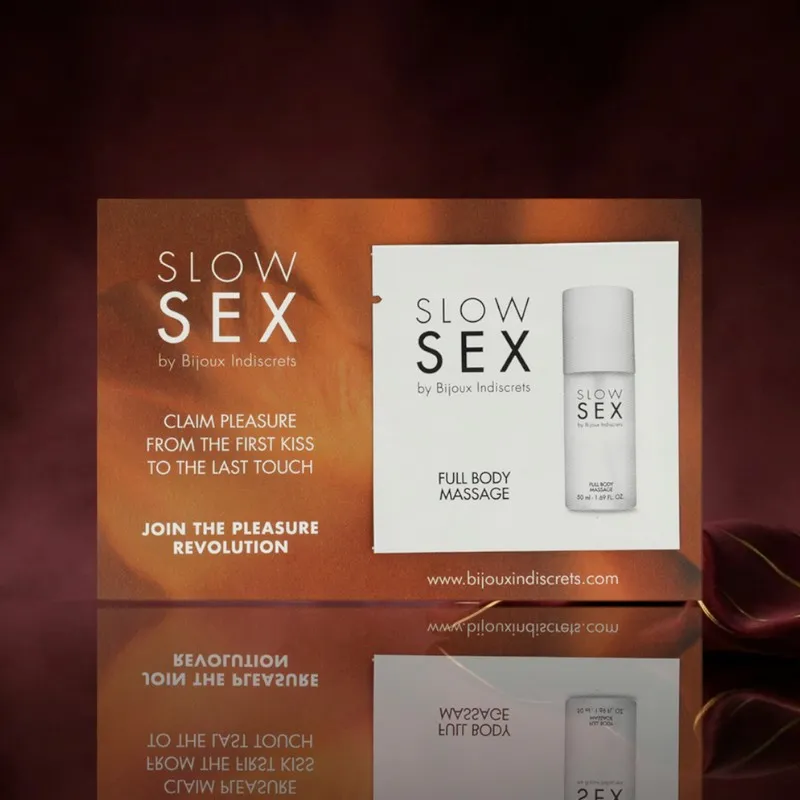 Bijoux Slow Sex Ganzkörper Massagegel - 2 ml