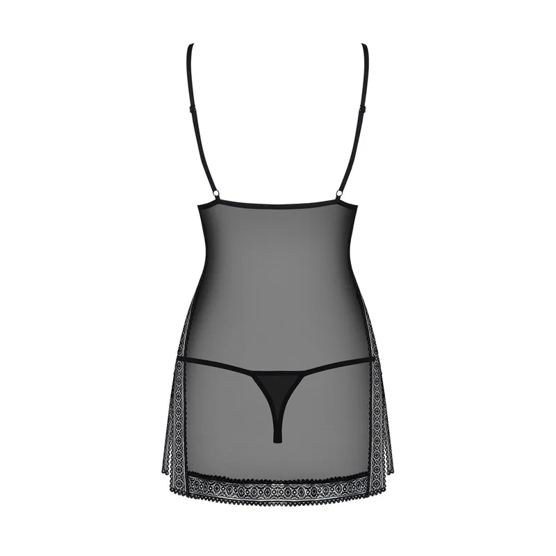Chemise 862-CHE-1 schwarz - S/M