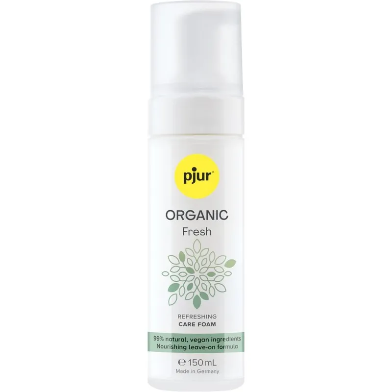 Pjur Organic Fresh erfrischender veganer Schaum Leave-On - 150 ml