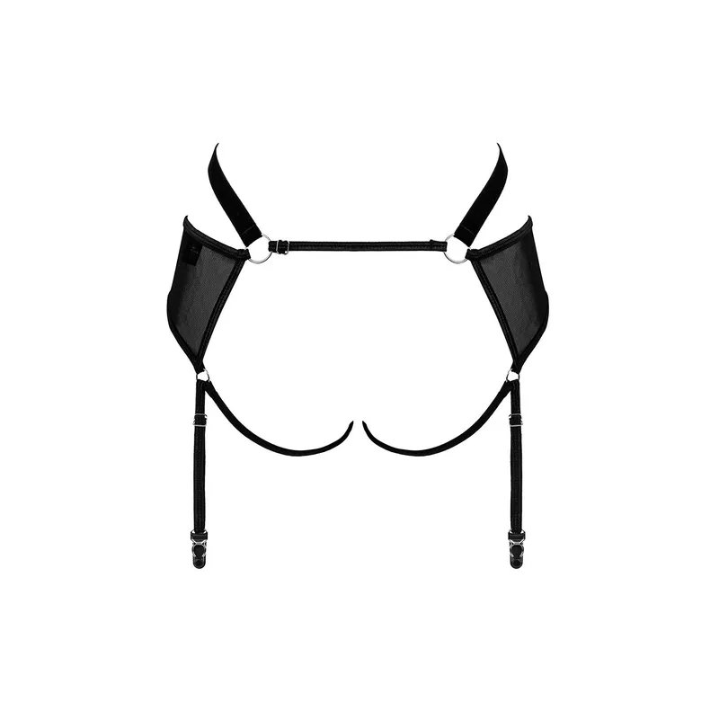 Allunes Crotchless Garter Belt Größe: S/M