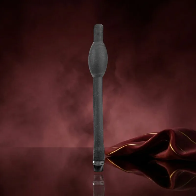 All Black - Dusche Anal Klappbares Silikon 27 Cm
