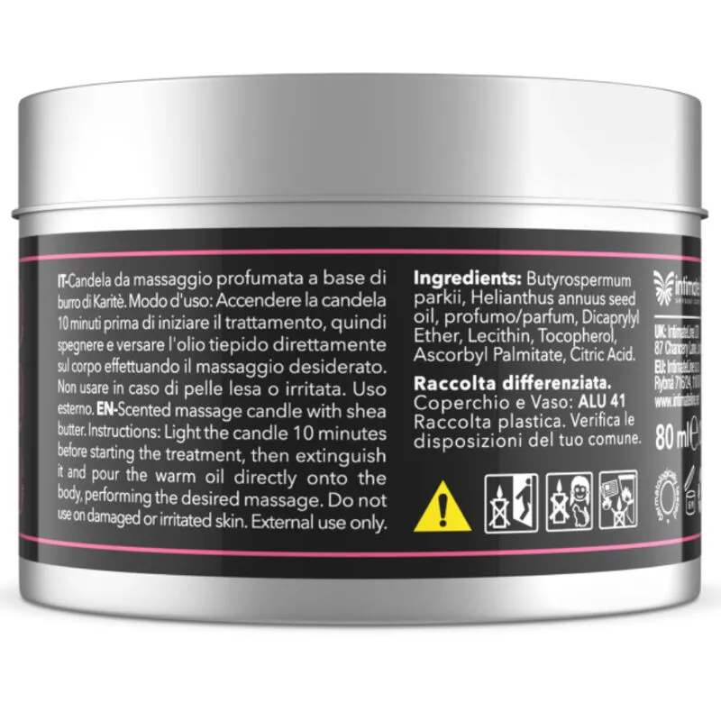 Intimateline Luxuria Massagekerze Traube/Erdbeere - 80 ml