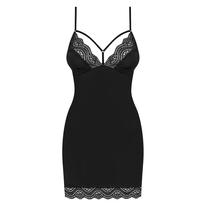 Chemise Diyosa schwarz - S/M