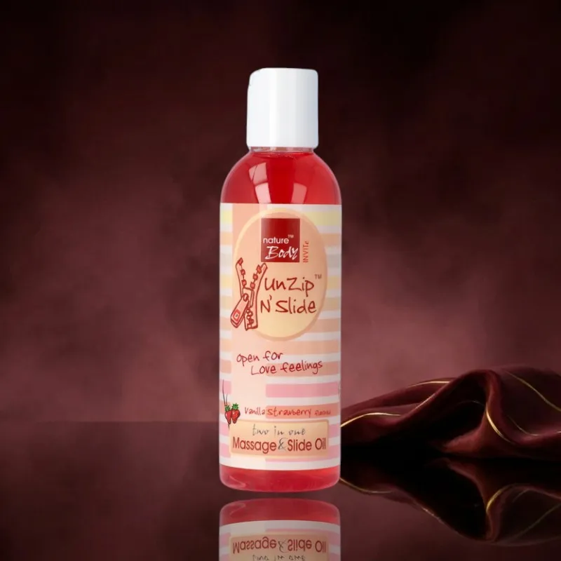 Massageöl Vanille/Erdbeere 100 ml