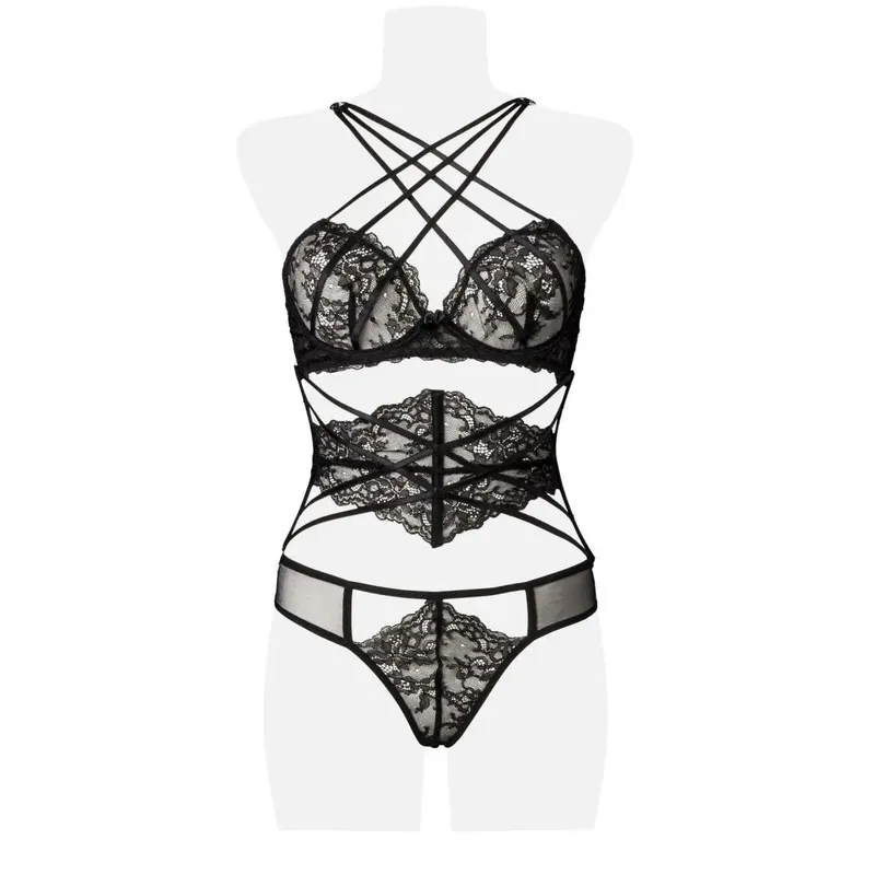 3-teiliges Lingerie-Set 15118 - XL