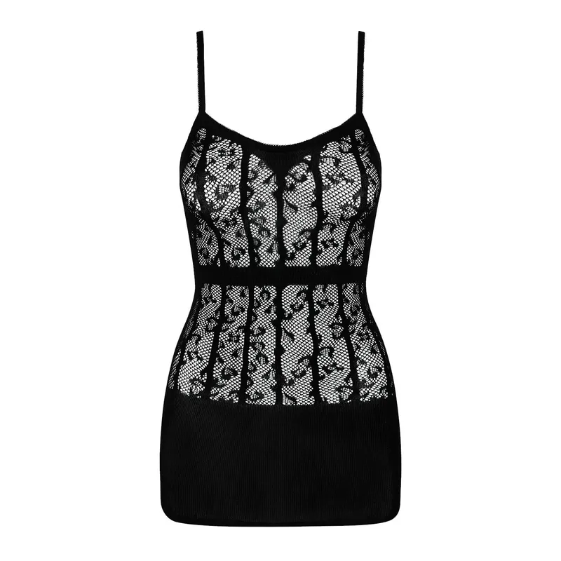 Minikleid D605 schwarz