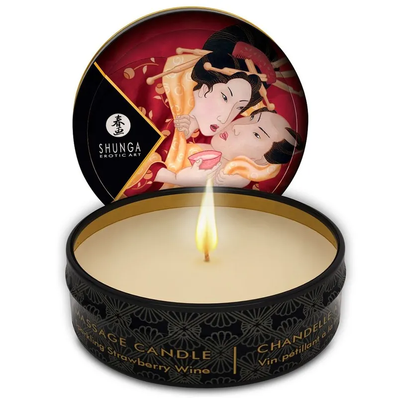 Shunga Mini Caress By Candlelight Massagekerzen 24 Stück