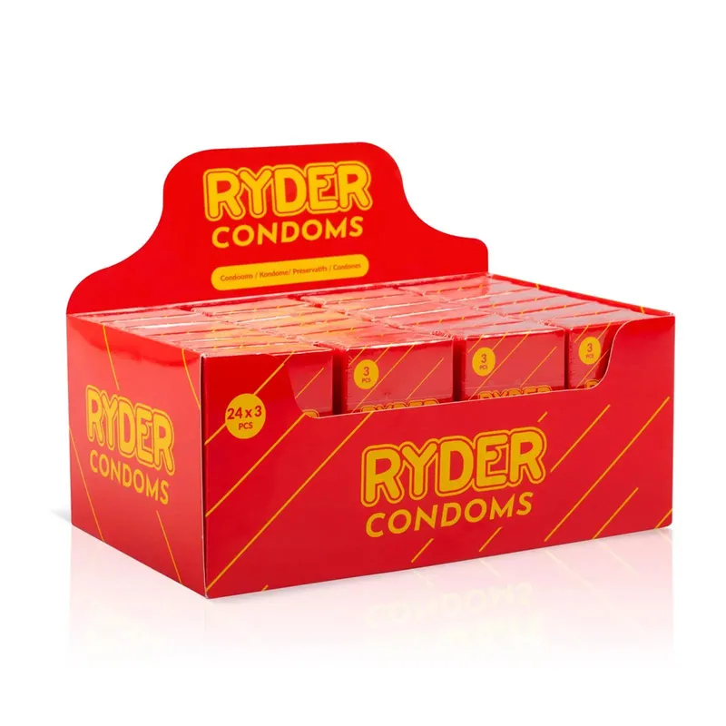 Ryder Condooms - 24 x 3 Stück