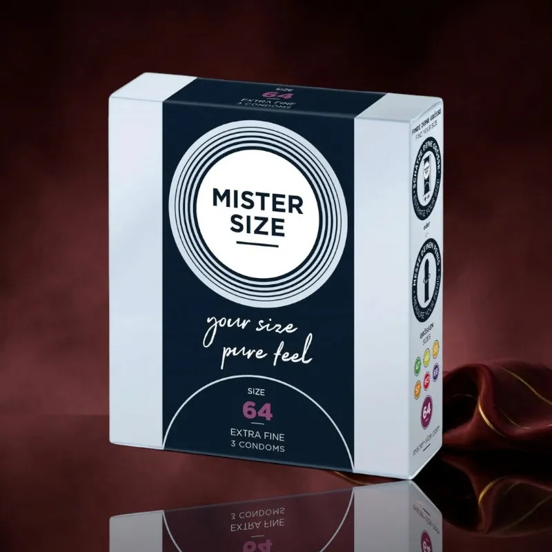 MISTER.SIZE 64 mm Kondome 3 Stück