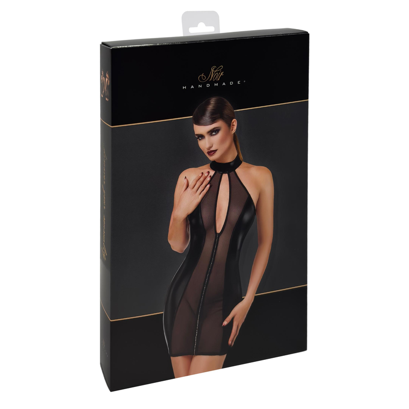 Luxuria Crystal Sheer Minikleid F370 - 3XL