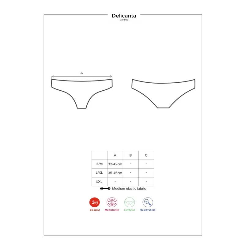 Delicanta Panties mint Größe: S/M