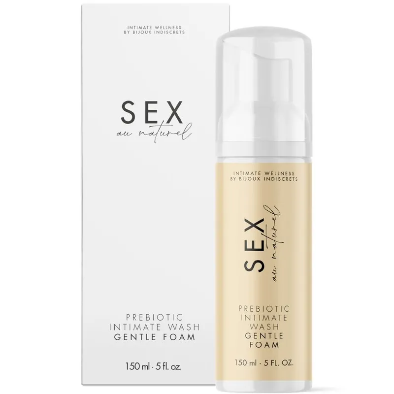 Bijoux Indiscrets Sex Au Naturel Präbiotisches Intimgel mit Schaum - 150 ml