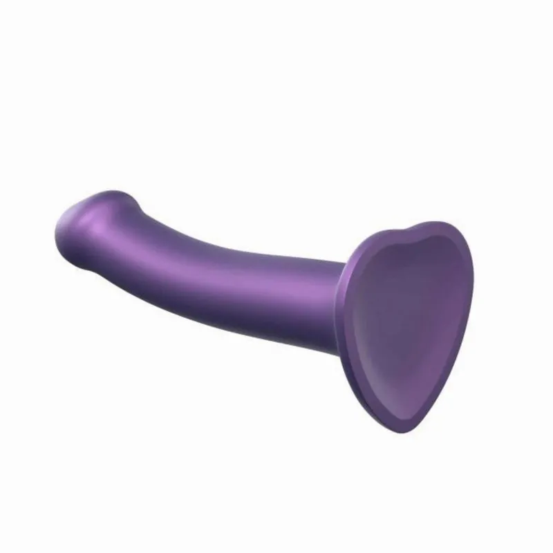 Strap On Me - Siliconen Dildo - Paars - M
