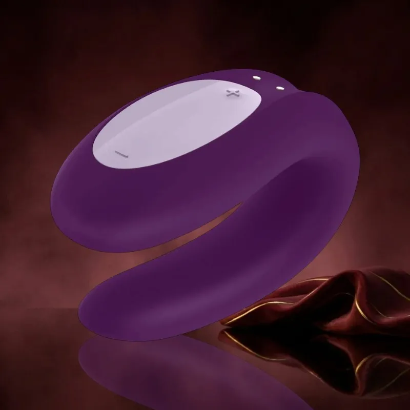 Satisfyer Double Joy Paarvibrator - Violet