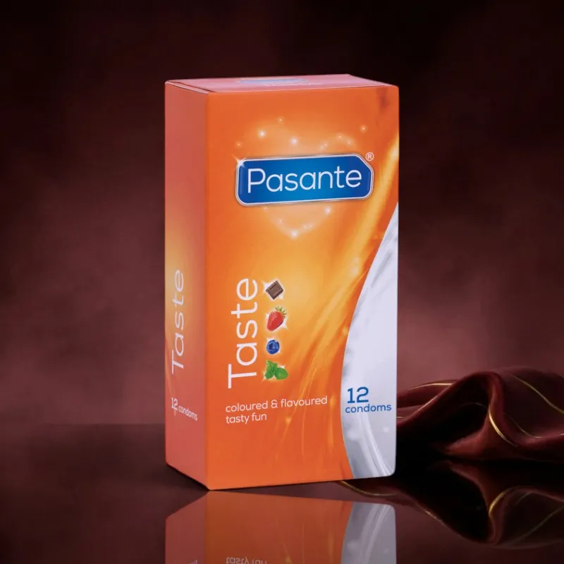 Pasante Kondome mit Geschmack - 12 Kondome