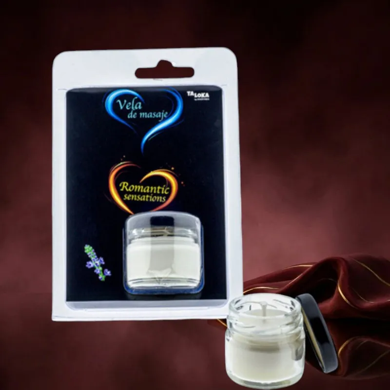 Taloka Massagekerze mit Eisenkraut - 30 ml