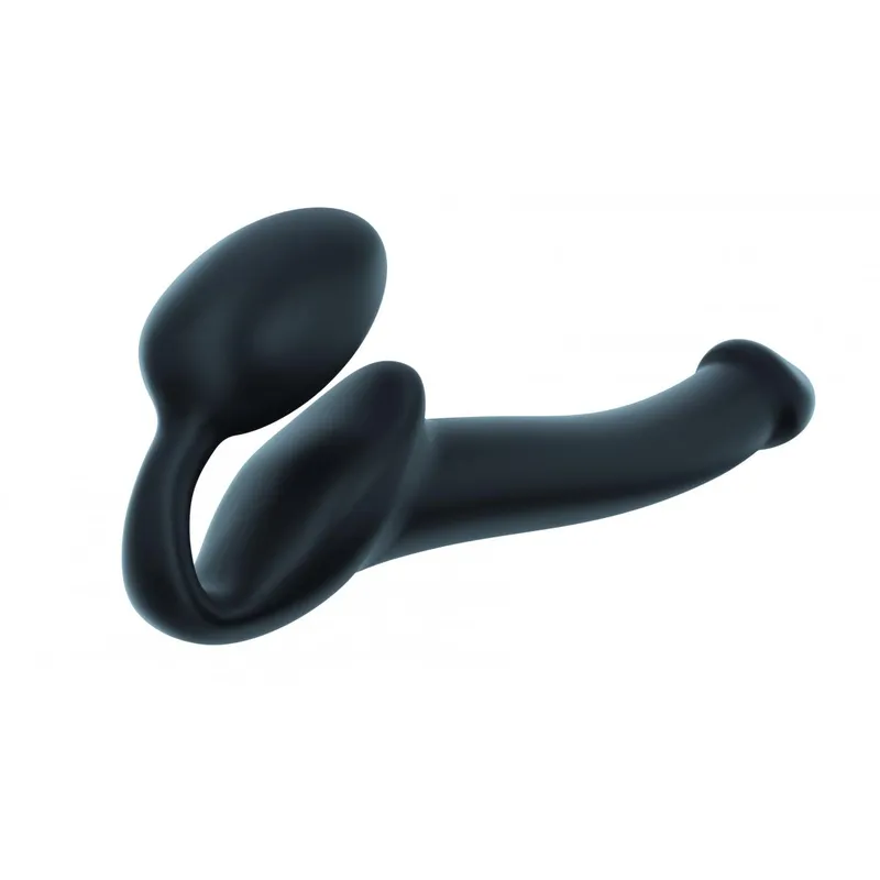 Strap On Me - Strapless Voorbind Dildo - Maat S - Zwart