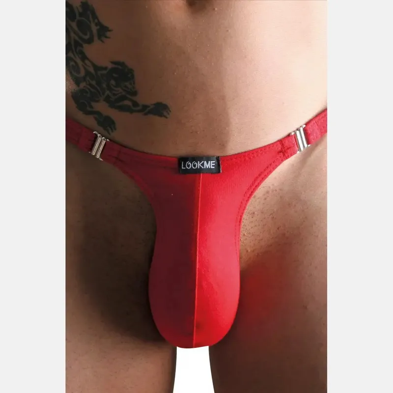 Roter Männer Strip-String 99-05 - S