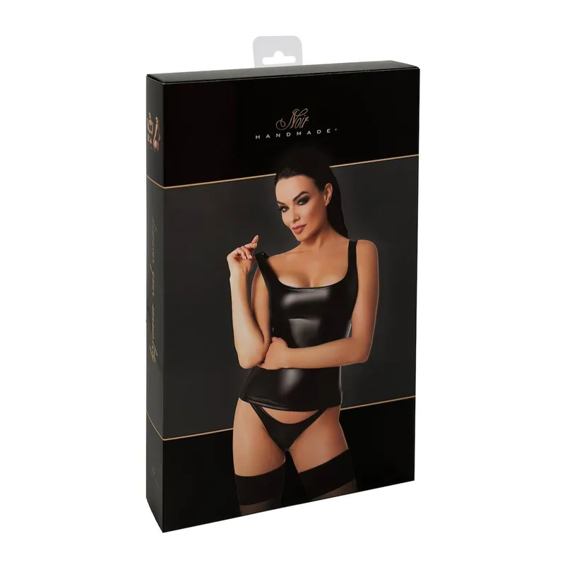 F346 Wetlook Shirt von Noir Handmade 3XL