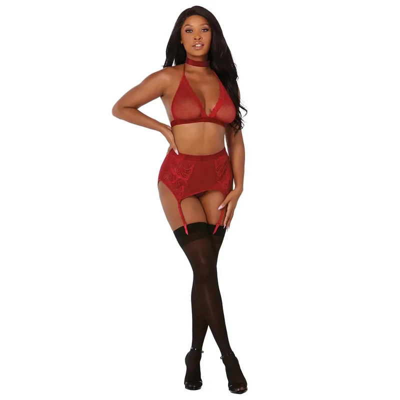 Netz-Set DR11776 garnet Größe: Queen-Size