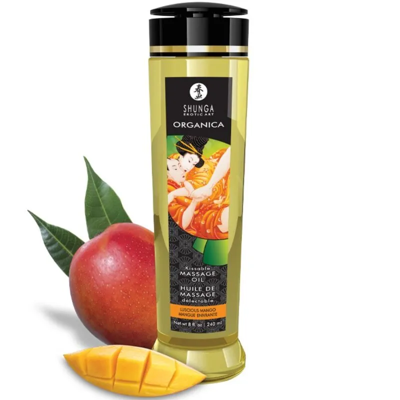Shunga Bio Massageöl Mango - 240 ml