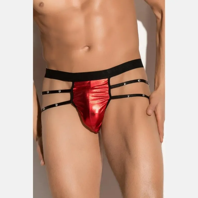 Aron Multistrap Jock G String rot - XXL/XXXL