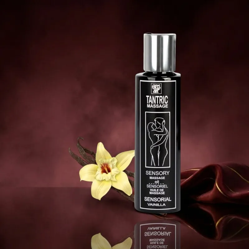 Eros-Art natürliches tantrisches Massageöl und Aphrodisiakum Vanille - 100 ml