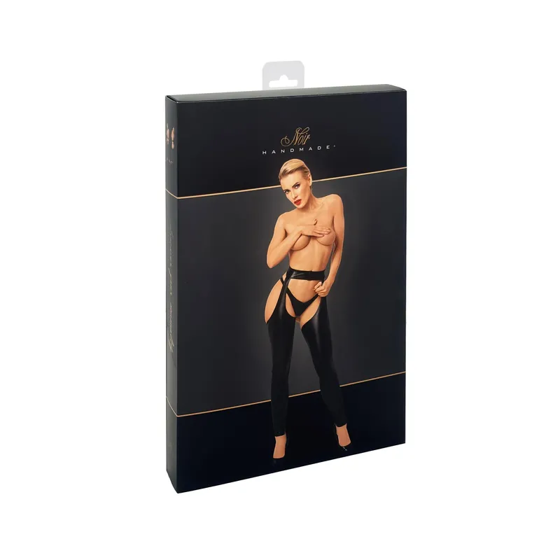 F323 Wetlook Chaps - 3XL