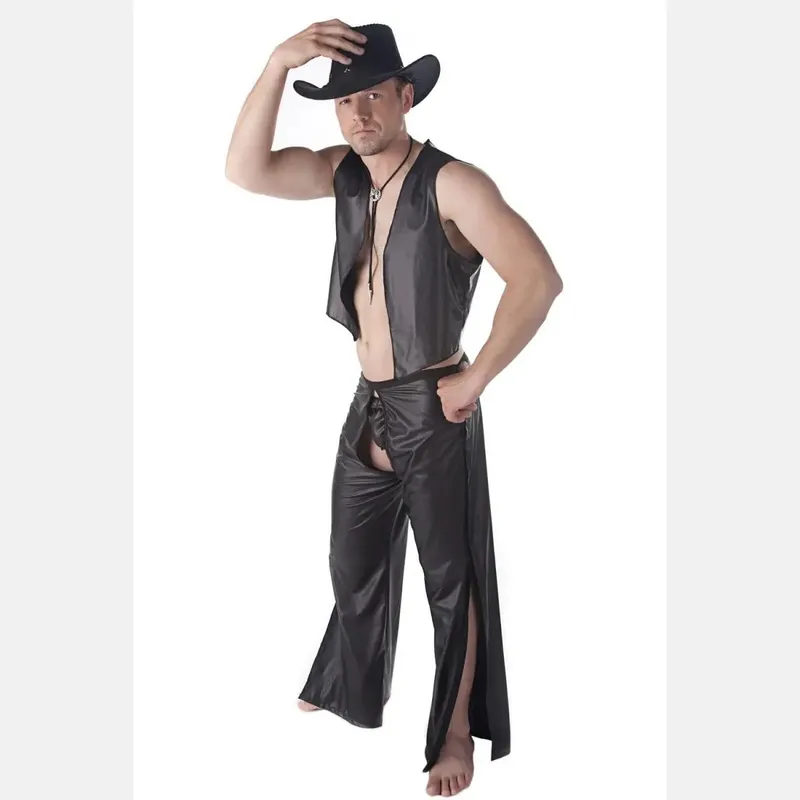 3-teiliges Cowboy-Set SW/107 XXL/XXXL Andalea Sexy Work Kollektion
