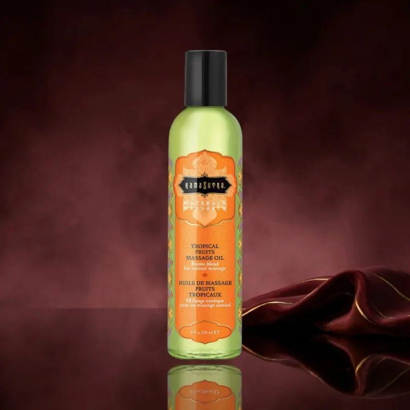 Kamasutra natürliches Massageöl Tropische Früchte - 236 ml