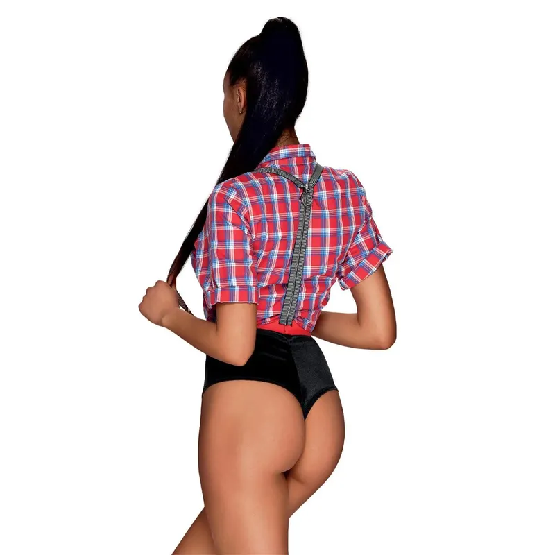 Worker Girl Kostüm Größe: S/M