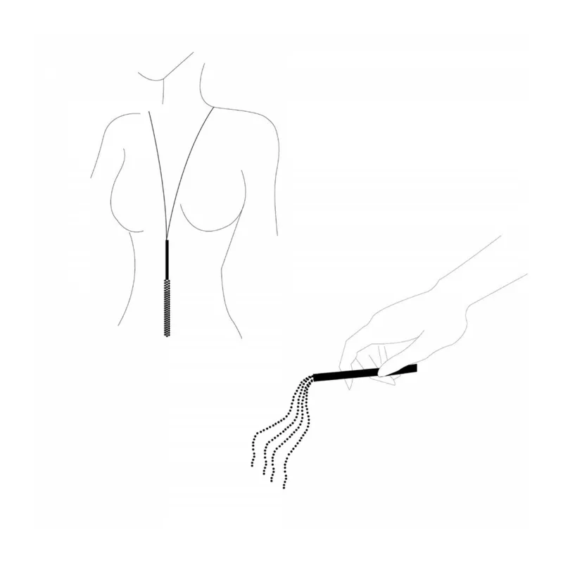 Magnifique – Metallische Kettenpeise / Halskette Gold