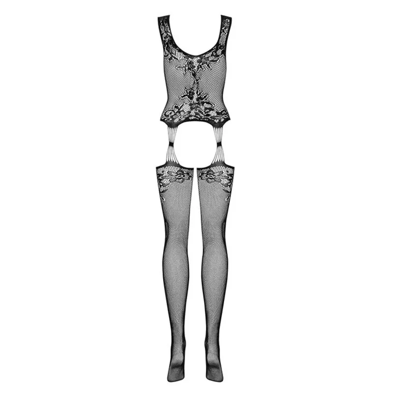 Bodystocking F221 schwarz - S/L