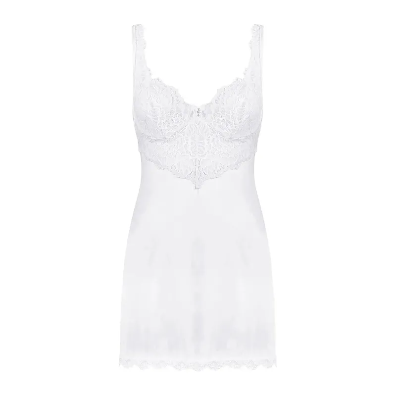 Amor Blanco Chemise Größe: XXL