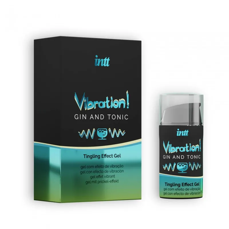 Vibrationen! Gin & Tonic Prickelndes Gel 15 ml