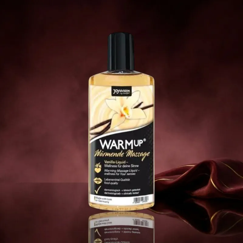 Warm-Up Massage Olie - Vanille 150 ml