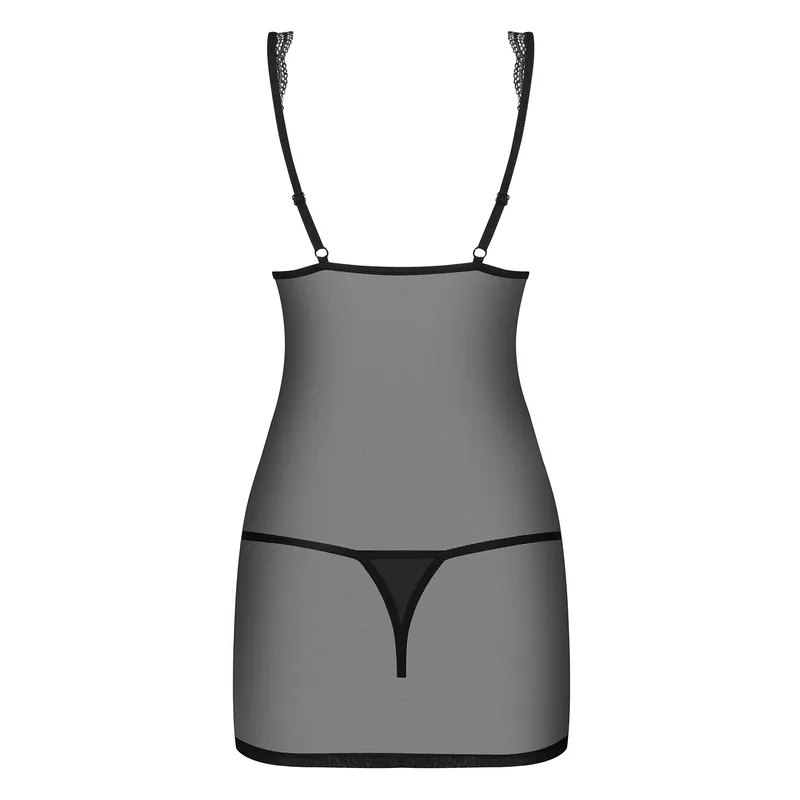Chemise schwarz 869-CHE-1 - S/M