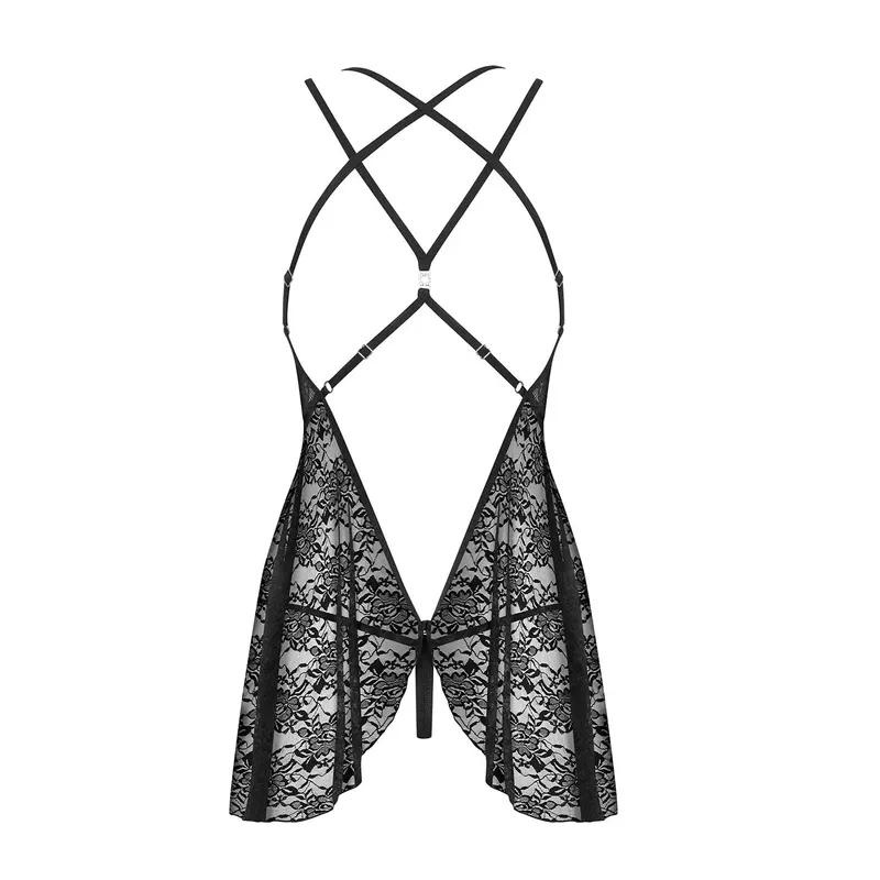 Babydoll 860-BAB-1 schwarz - S/M