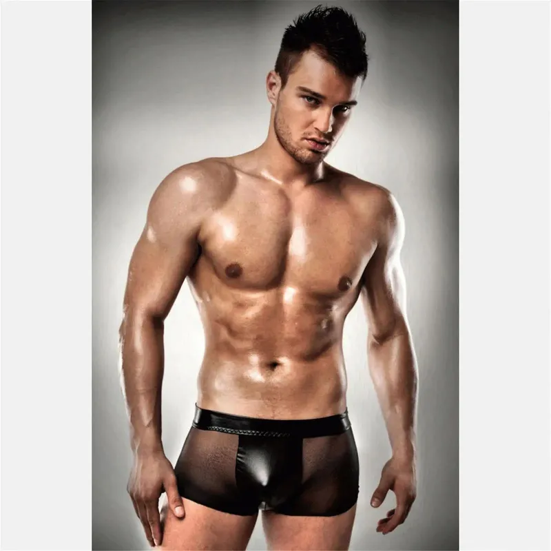 Männershort schwarz PASSION 003 - 2XL/3XL