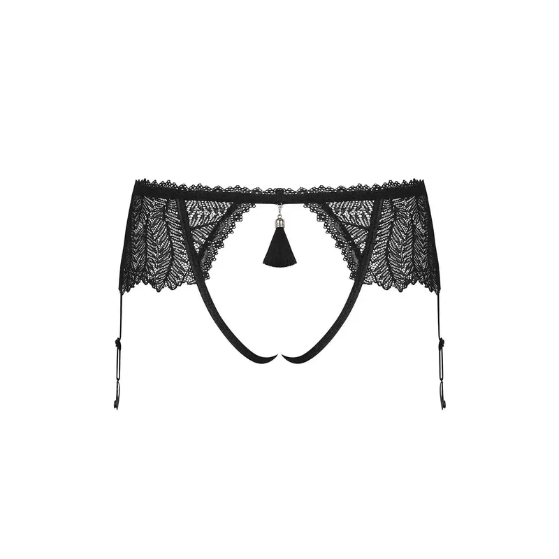 Romanesa Crotchless Garter Belt Größe: S/M