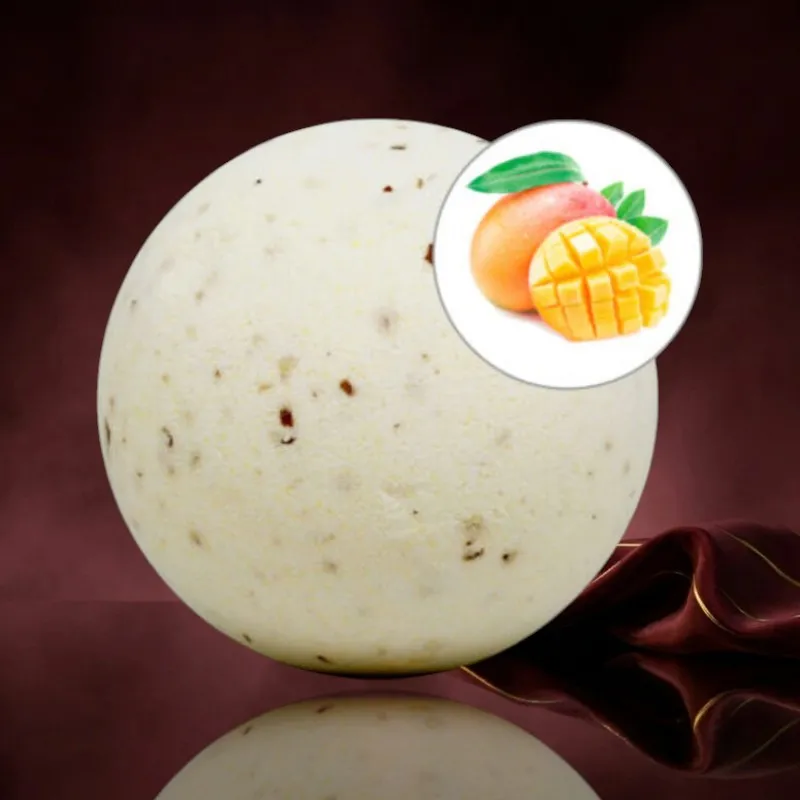 Taloka Badebombe mit Mango-Duft und Rosenblüten - 140 gr