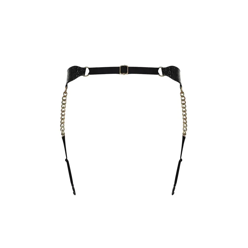 A767 Garter Belt schwarz Größe: S-L