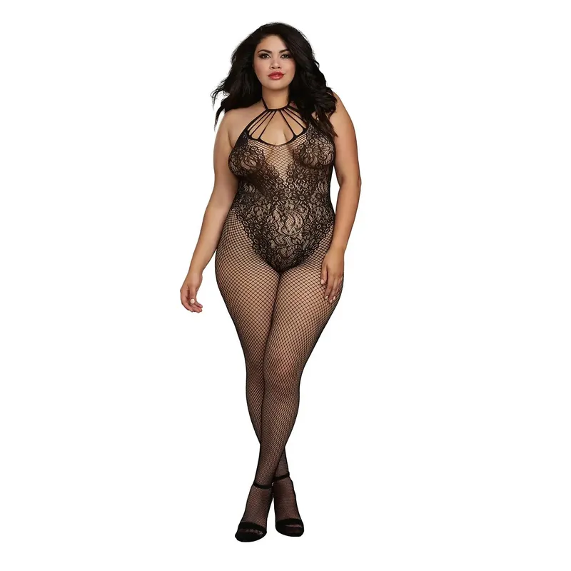 Bodystocking DR0326 schwarz Größe: One-Size