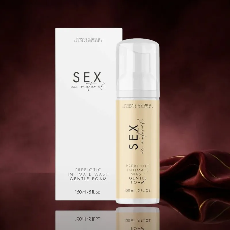 Bijoux Indiscrets Sex Au Naturel Präbiotisches Intimgel mit Schaum - 150 ml