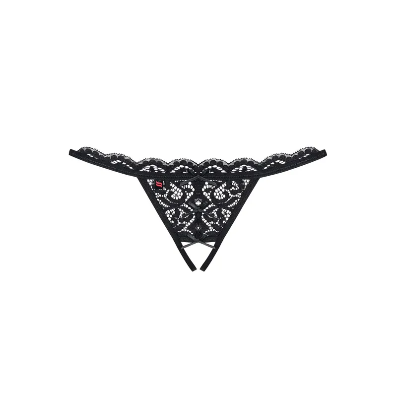831-THC-1 Crotchless Thong Größe: S/M