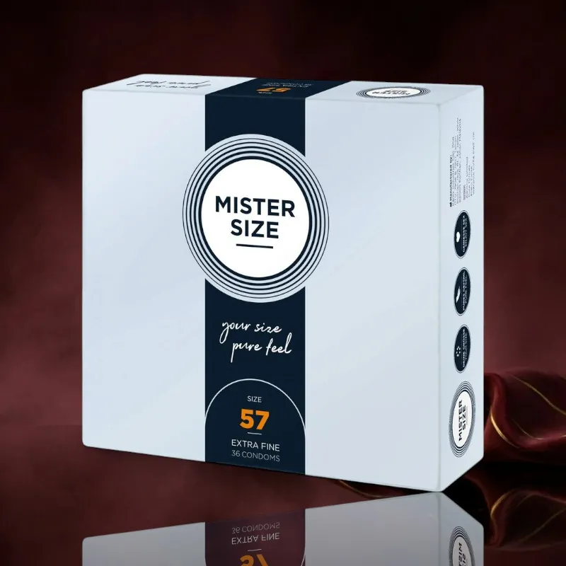 MISTER.SIZE 57 mm Kondome 36 Stück